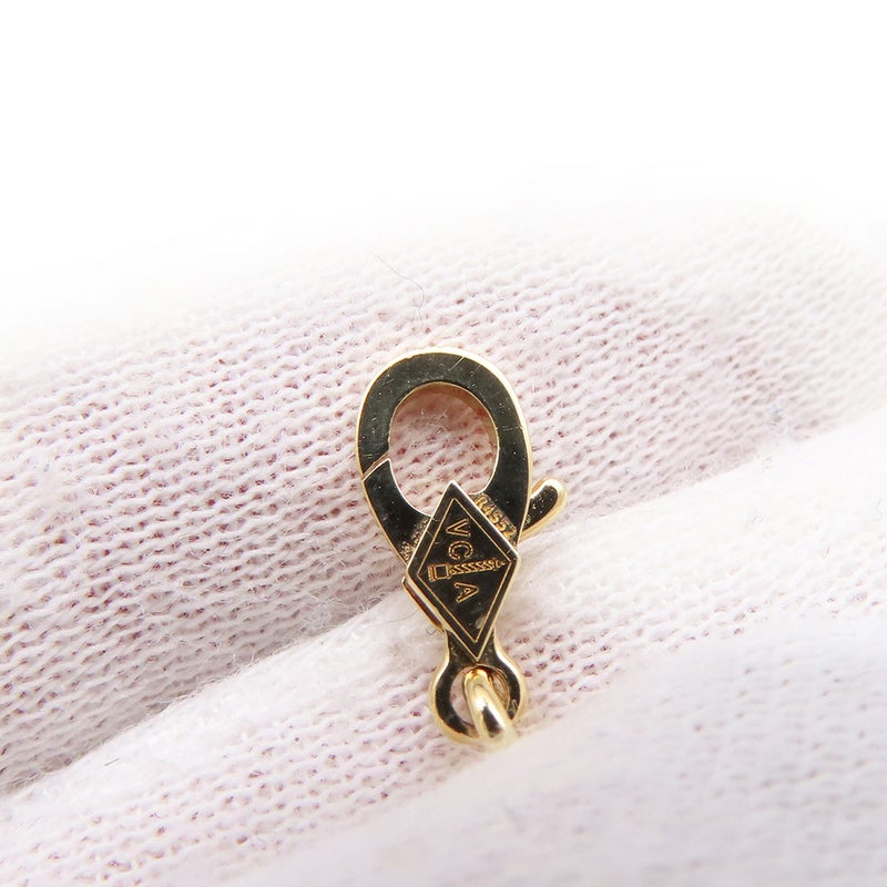 ヴァンクリーフ＆アーペル ネックレス ヴィンテージ アルハンブラ 20モチーフ ブルーアゲート K18YGイエローゴールド VCARP7RN00