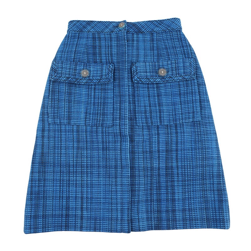 シャネル スカート ココマーク ツイード レディースサイズ34 P62625 CHANEL ボトムス セール品 2020リゾートコレクション