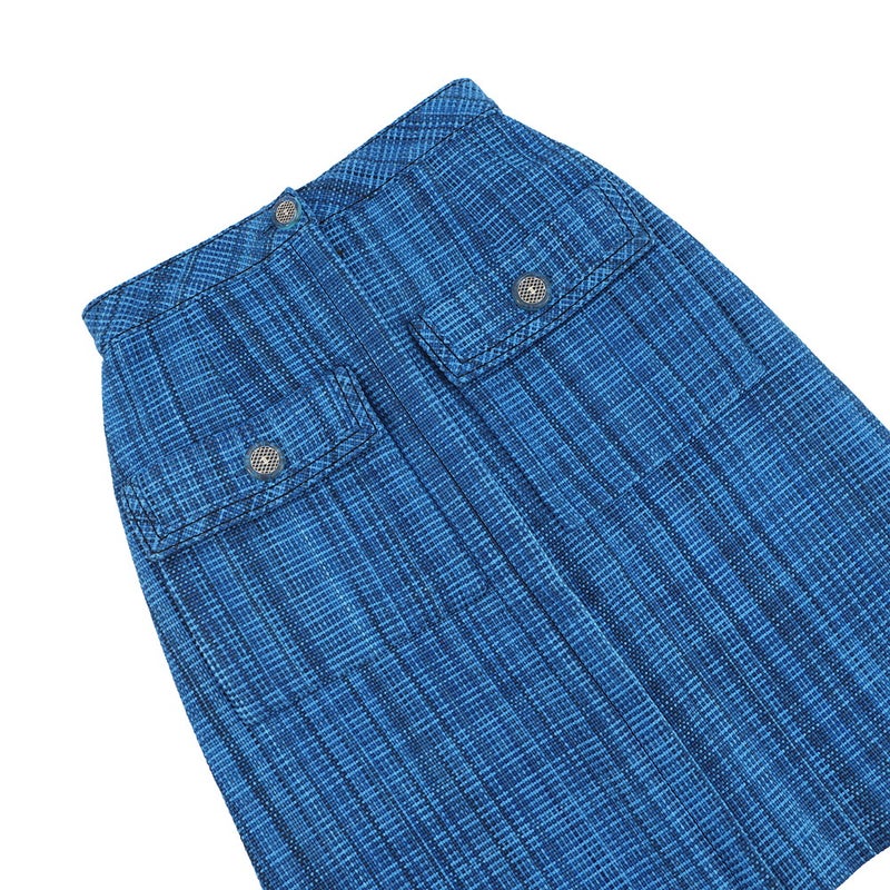 シャネル スカート ココマーク ツイード レディースサイズ34 P62625 CHANEL ボトムス セール品 2020リゾートコレクション