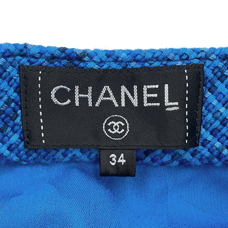 シャネル スカート ココマーク ツイード レディースサイズ34 P62625 CHANEL ボトムス セール品 2020リゾートコレクション