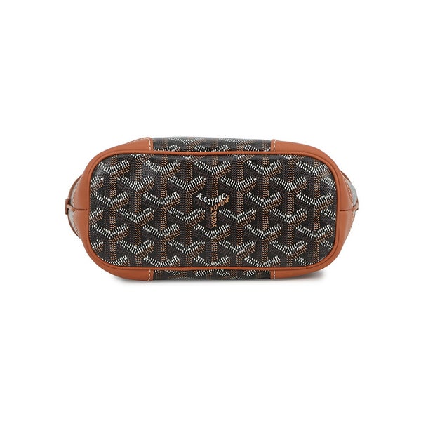 ゴヤール ハンドバッグ ベルーガ ミニ BELUGAMINTY01CL03P GOYARD 2way 黒 ブラウン