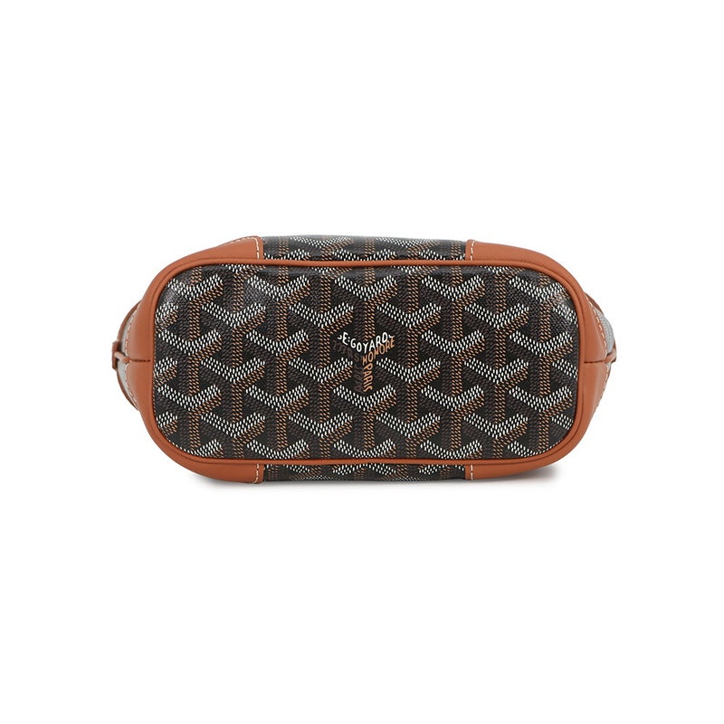 ゴヤール ハンドバッグ ベルーガ ミニ BELUGAMINTY01CL03P GOYARD 2way 黒 ブラウン