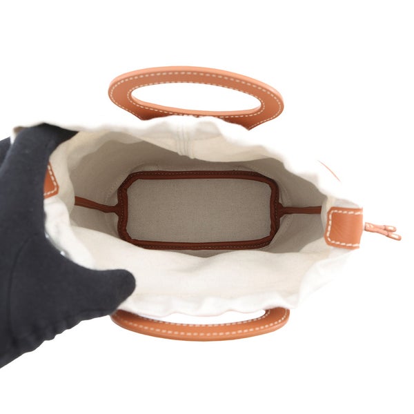 ゴヤール ハンドバッグ ベルーガ ミニ BELUGAMINTY01CL03P GOYARD 2way 黒 ブラウン