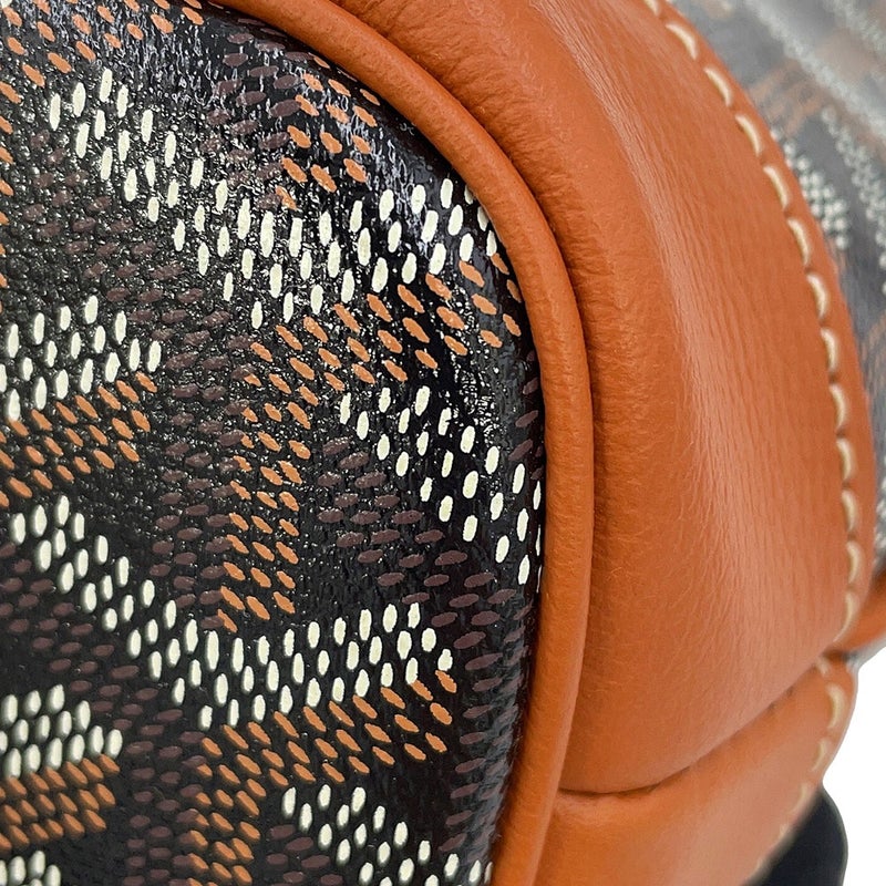 ゴヤール ハンドバッグ ベルーガ ミニ BELUGAMINTY01CL03P GOYARD 2way 黒 ブラウン