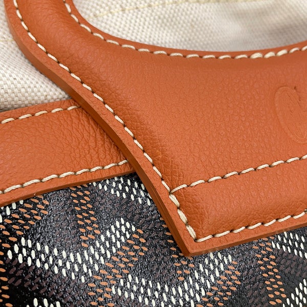 ゴヤール ハンドバッグ ベルーガ ミニ BELUGAMINTY01CL03P GOYARD 2way 黒 ブラウン