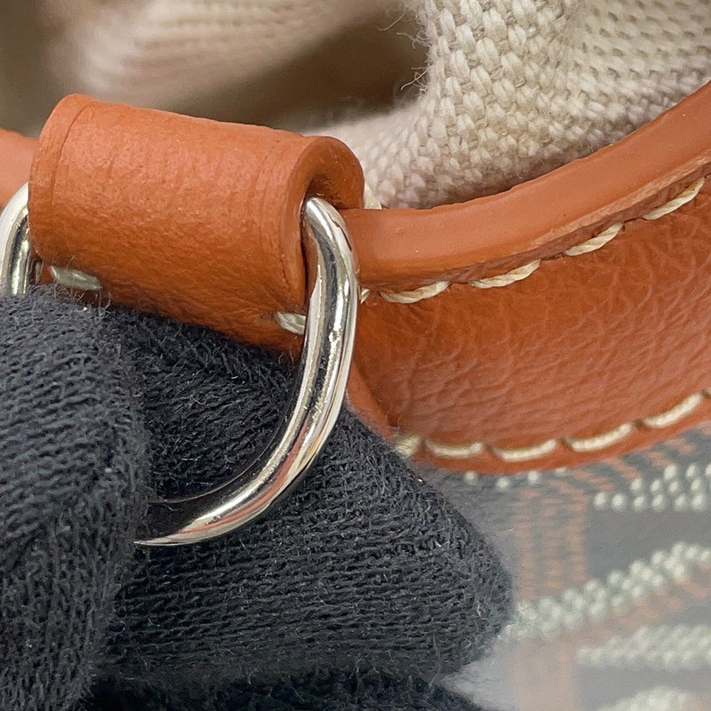 ゴヤール ハンドバッグ ベルーガ ミニ BELUGAMINTY01CL03P GOYARD 2way 黒 ブラウン