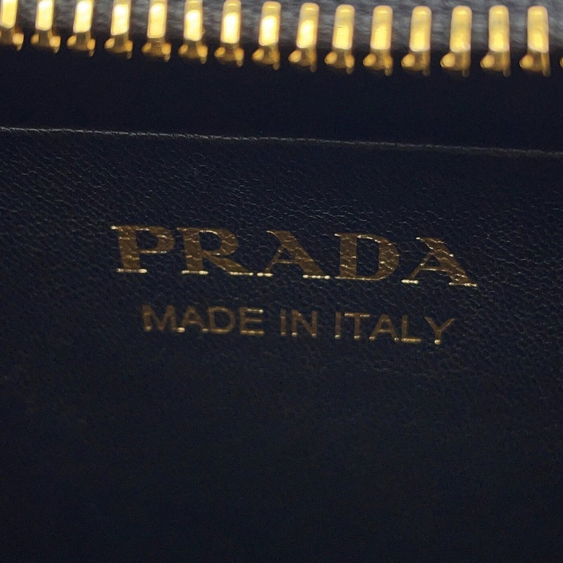 プラダ ショルダーバッグ アーケ スモール トライアングルロゴ ナイロン/レザー 1BC194 PRADA 2way 黒