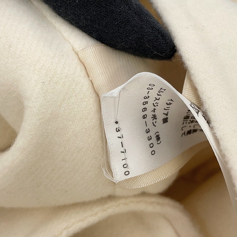 エルメス コート セリエボタン ショートコート カシミヤ レディースサイズ34 HERMES アウター