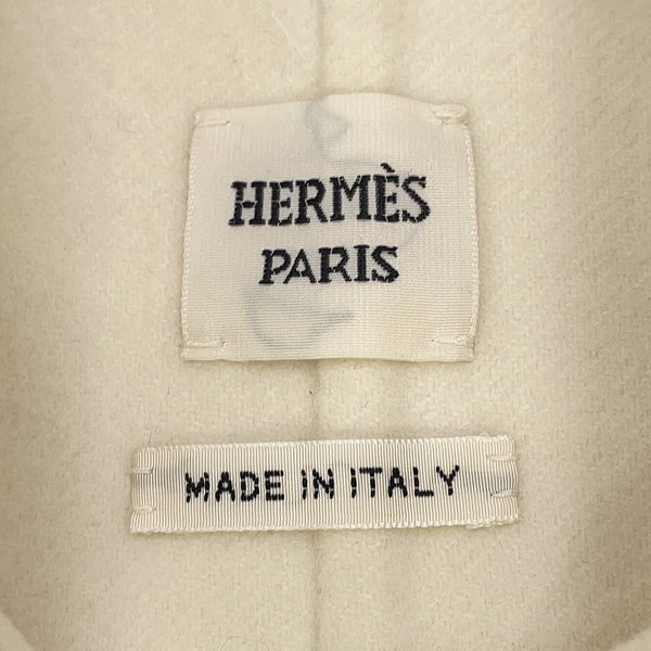 エルメス コート セリエボタン ショートコート カシミヤ レディースサイズ34 HERMES アウター