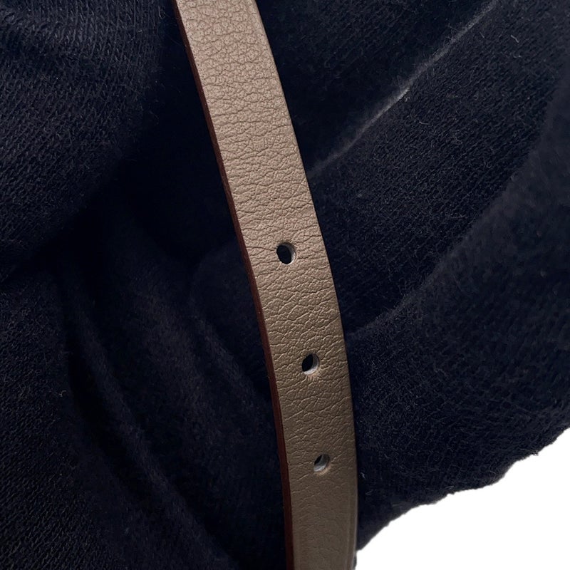 エルメス ブレスレット ビーアピ ドゥブルトゥール エトゥープ/ナタ/シルバー金具 スイフト サイズT3