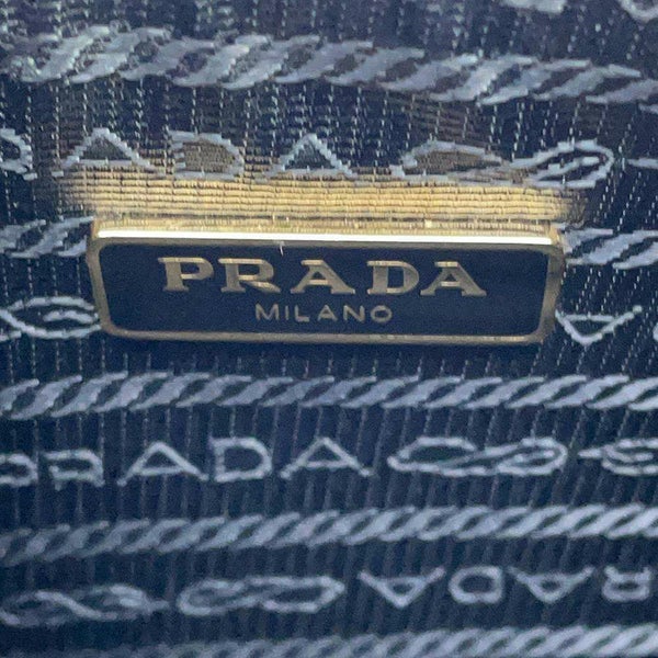プラダ ショルダーバッグ サフィアーノ リエディション 2005 レザー 1BH204 PRADA バッグ 黒