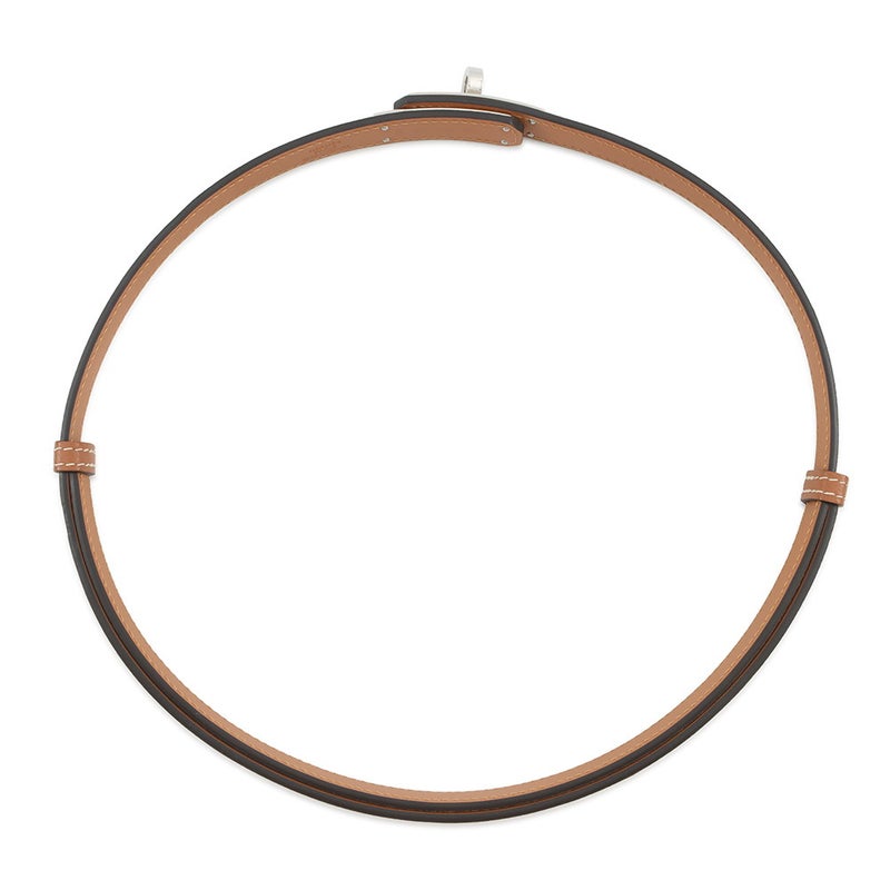 エルメス ケリーベルト ゴールド/シルバー金具 エプソン D刻印 HERMES べルト