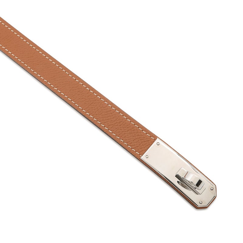 エルメス ケリーベルト ゴールド/シルバー金具 エプソン D刻印 HERMES べルト