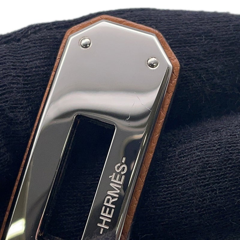 エルメス ケリーベルト ゴールド/シルバー金具 エプソン D刻印 HERMES べルト