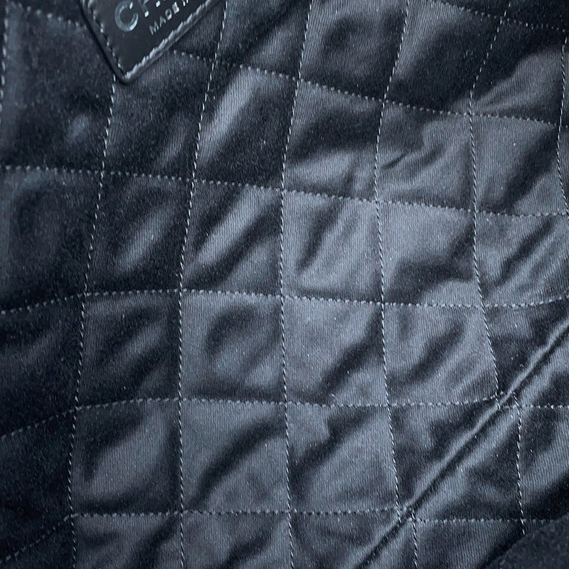 シャネル ハンドバッグ CHANEL 22 マトラッセ スモール シャイニーカーフ AS3260 ポーチ付き 黒