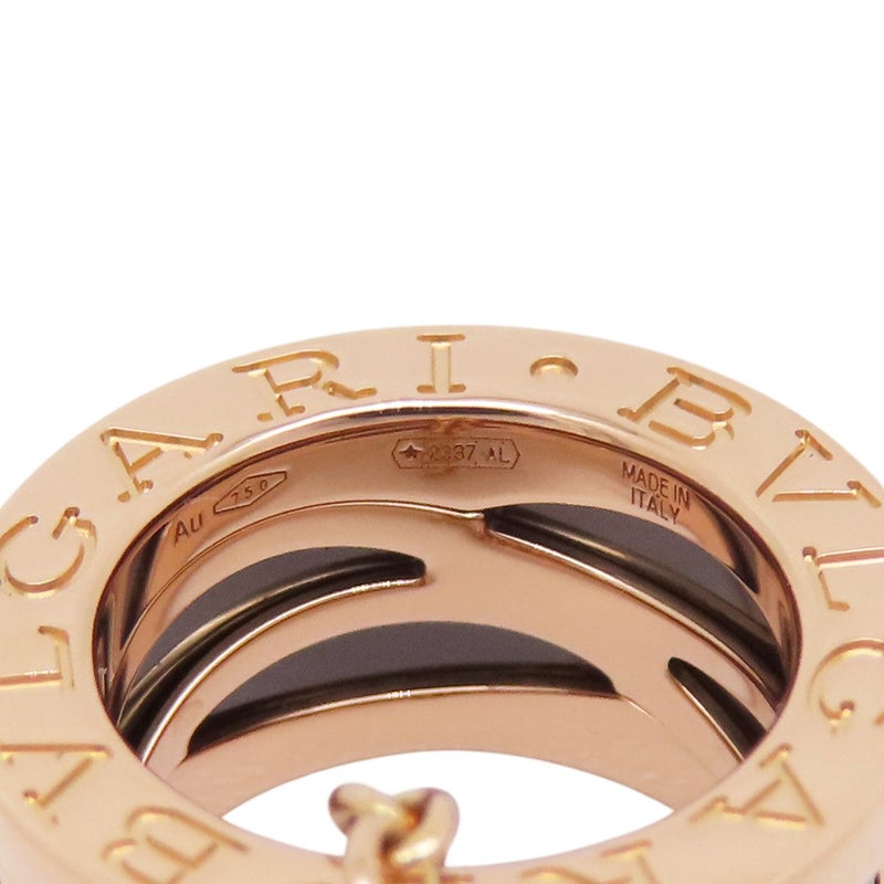 ブルガリ ネックレス ビーゼロワン B-zero1 レジェンド K18PGピンクゴールド/ブラックセラミック 356118 BVLGARI ジュエリー
