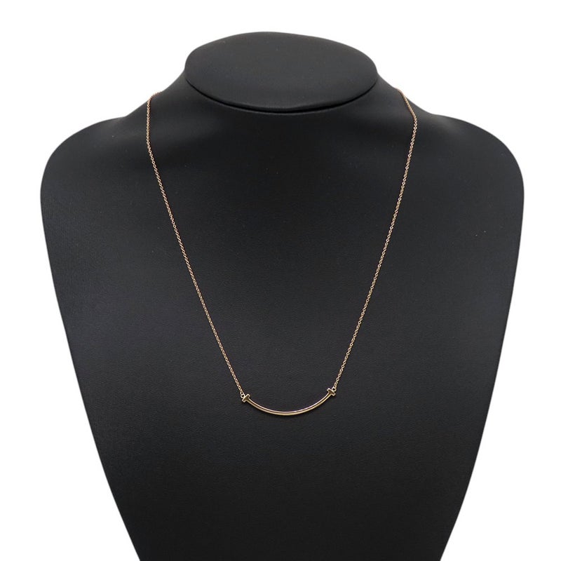 ティファニー ネックレス Tスマイル スマイル ペンダント スモール K18PGピンクゴールド 60011678 ジュエリー