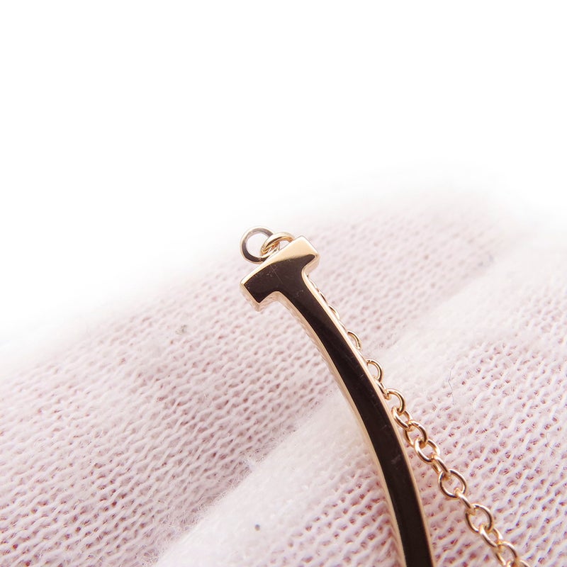 ティファニー ネックレス Tスマイル スマイル ペンダント スモール K18PGピンクゴールド 60011678 ジュエリー