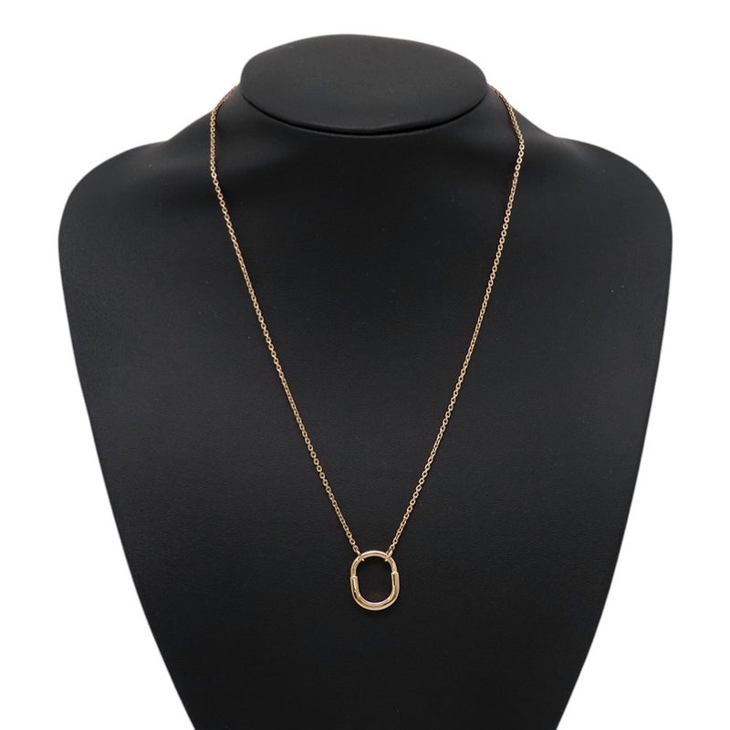 ティファニー ネックレス ティファニーロック ペンダント スモール K18PGピンクゴールド 74365817 Tiffany&Co.