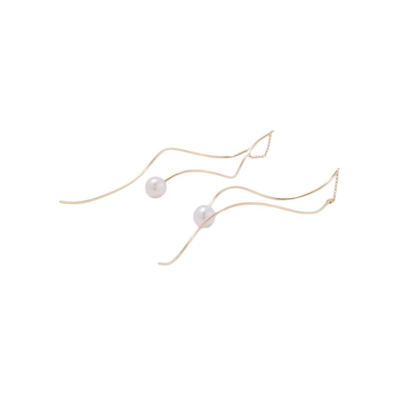 タサキ ピアス アメリカンピアス K18YGイエローゴールド あこや真珠 EC-3679 TASAKI ジュエリー