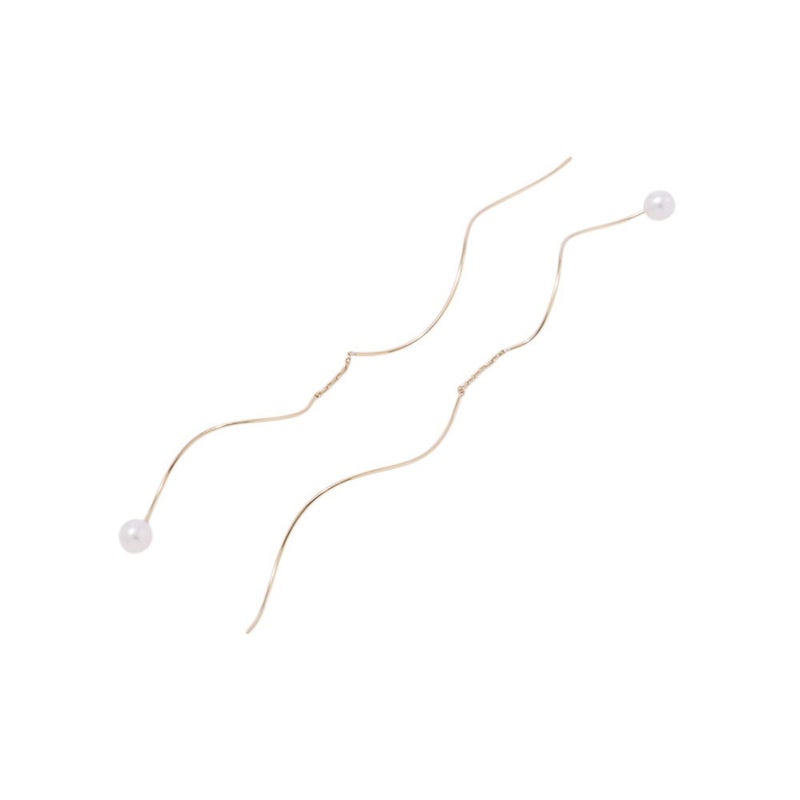 タサキ ピアス アメリカンピアス K18YGイエローゴールド あこや真珠 EC-3679 TASAKI ジュエリー