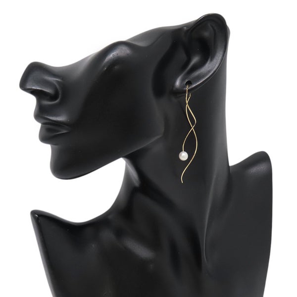 タサキ ピアス アメリカンピアス K18YGイエローゴールド あこや真珠 EC-3679 TASAKI ジュエリー