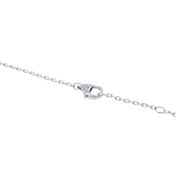 カルティエ ネックレス ジュスト アン クル ネックレス ダイヤモンド 36P 計0.38ct K18WGホワイトゴールド B7224897 ペンダント