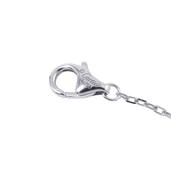 カルティエ ネックレス ジュスト アン クル ネックレス ダイヤモンド 36P 計0.38ct K18WGホワイトゴールド B7224897 ペンダント