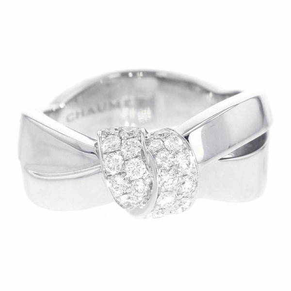 ショーメ リング リアン セデュクシオン ダイヤモンド K18WGホワイトゴールド リングサイズ56 083576