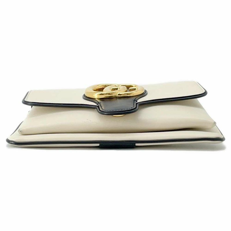 グッチ ショルダーバッグ アリー スモール レザー 550129 GUCCI バッグ 白