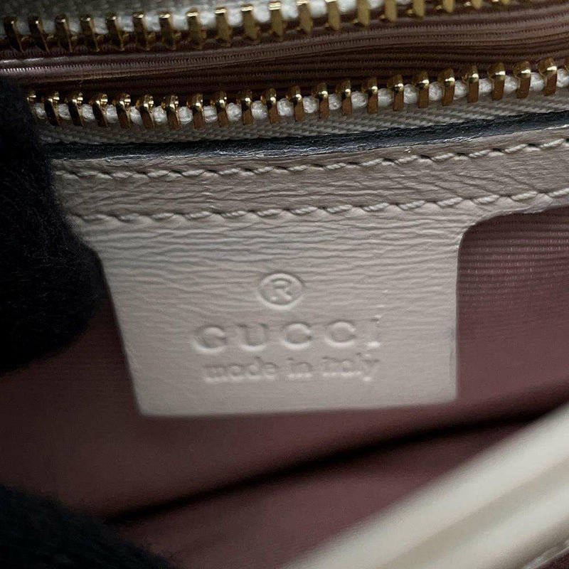 グッチ ショルダーバッグ アリー スモール レザー 550129 GUCCI バッグ 白