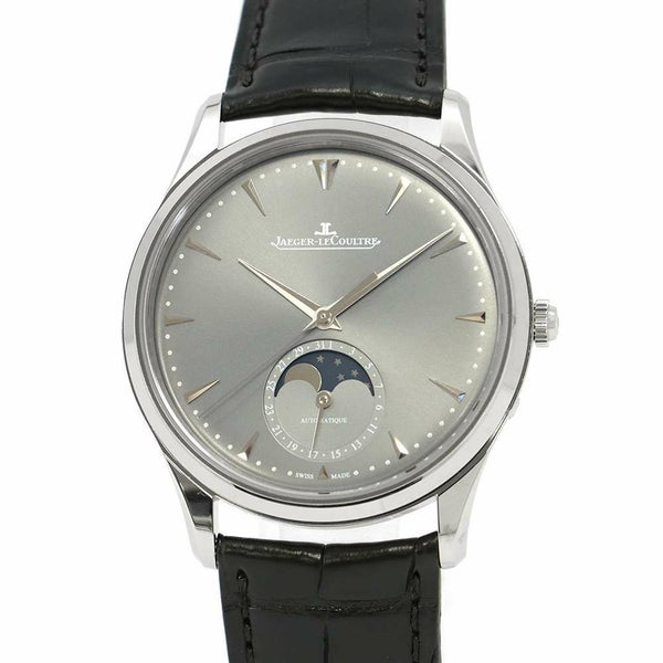 ジャガールクルト マスター ウルトラスリム ムーンフェイズ Q1363540 JAEGER-LECOULTRE 腕時計 グレー文字盤