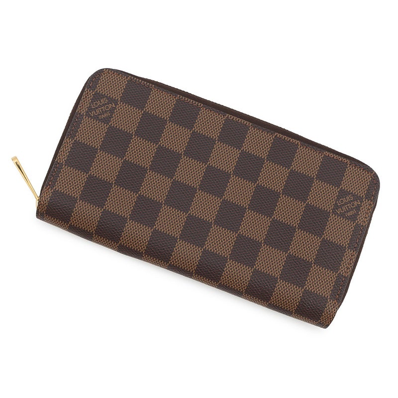 ルイヴィトン 長財布 ダミエ・エベヌ ジッピー・ウォレット N41661 LOUIS VUITTON ヴィトン 財布 ラウンドファスナー