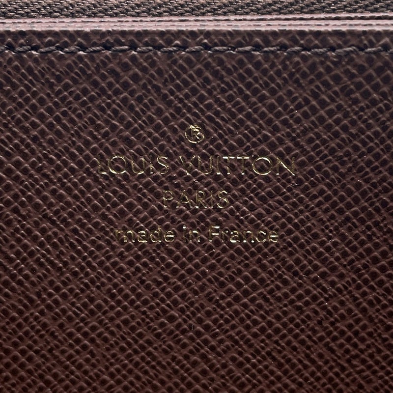 ルイヴィトン 長財布 ダミエ・エベヌ ジッピー・ウォレット N41661 LOUIS VUITTON ヴィトン 財布 ラウンドファスナー