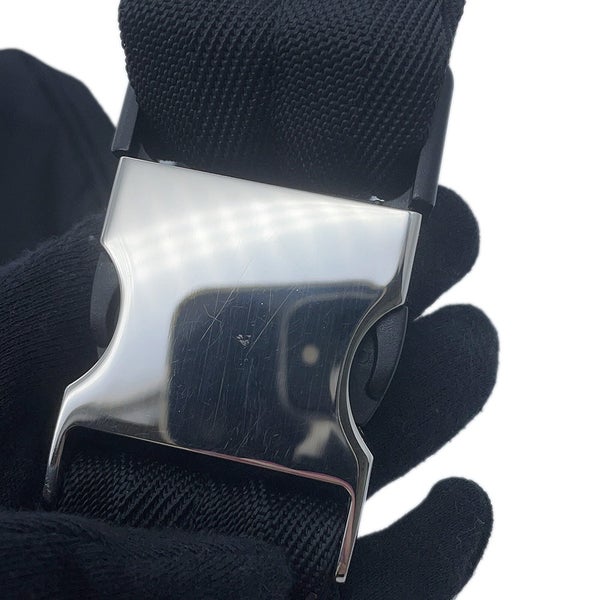 プラダ ボディバッグ Re-Nylon サフィアーノ ベルトバッグ 2VL977 PRADA バッグ ウエストバッグ 黒