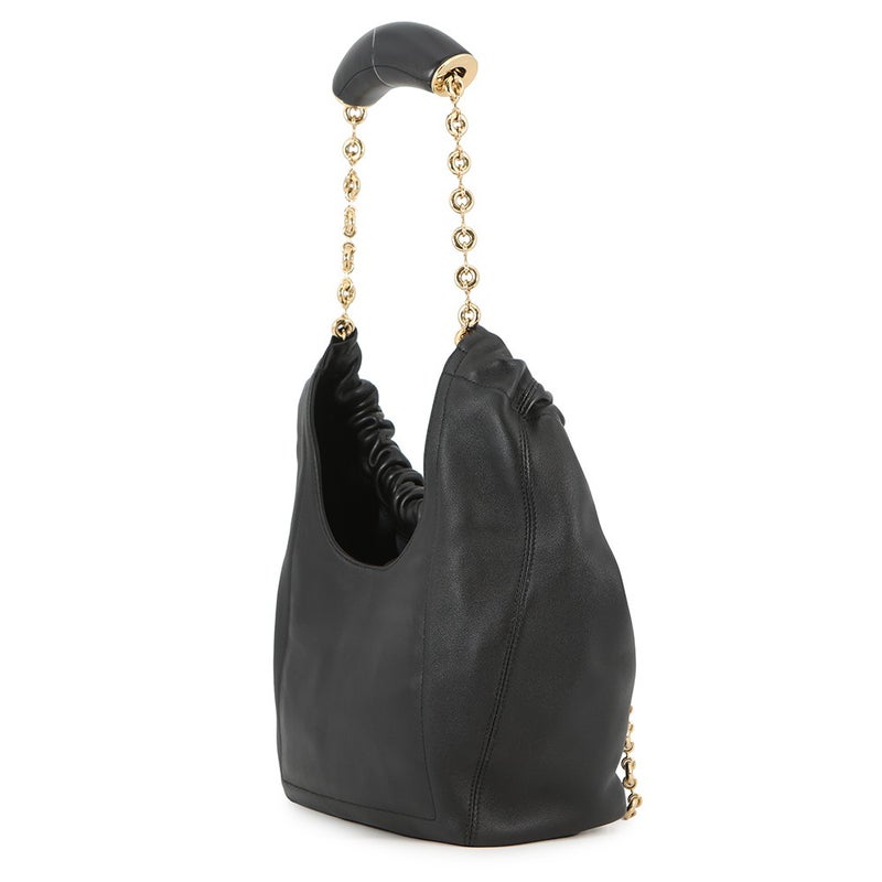 ロエベ ショルダーバッグ スクイーズバッグ スモール メローナパラム A914NCHX01 LOEWE 2way 黒