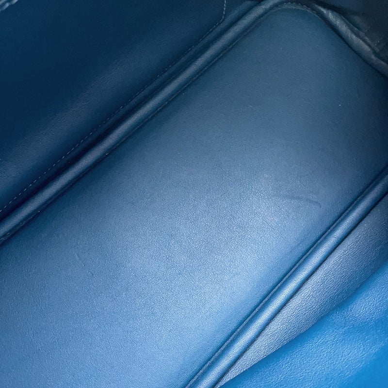 エルメス ハンドバッグ ボリード31 ディープブルー/ゴールド金具 トリヨンクレマンス Y刻印 ２wayショルダー