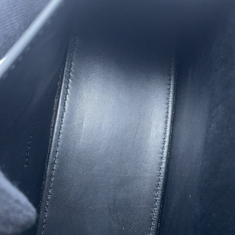 バレンシアガ ハンドバッグ クロコダイル型押しカーフスキン アワーグラス XS 592833 BALENCIAGA 2way 黒