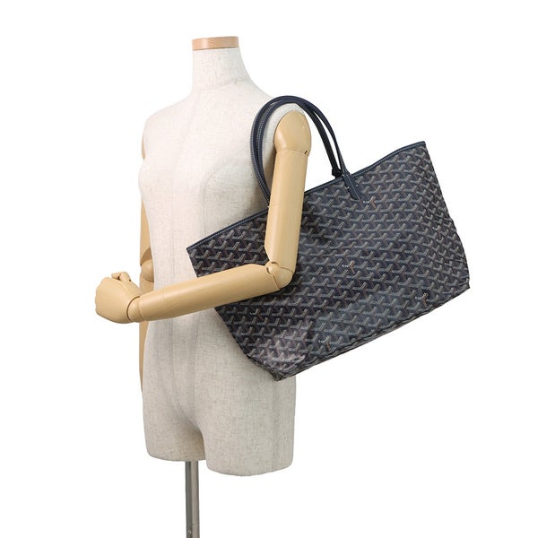 ゴヤール トートバッグ ヘリンボーン サンルイPM PVC STLCROPMLTY12CL12P GOYARD ポーチ付き