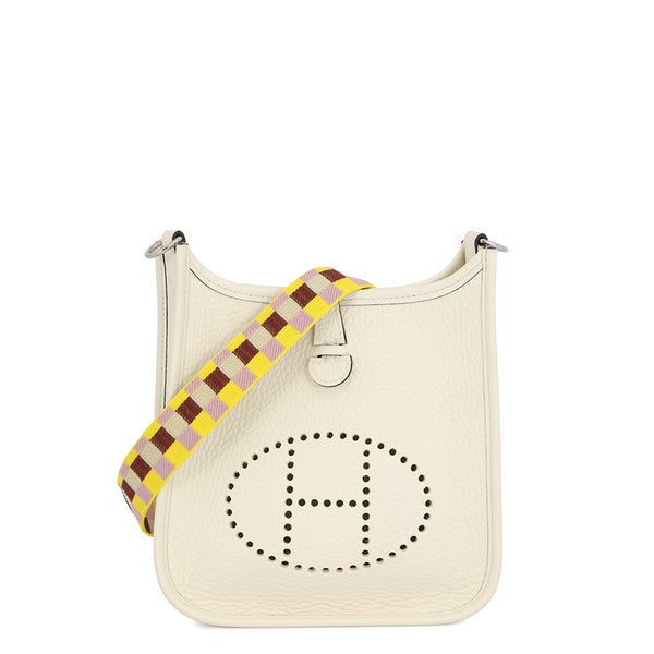 エルメス エブリンTPM アマゾンマキシ・カドリーユ  ナタ/シルバー金具 トリヨンクレマンス U刻印