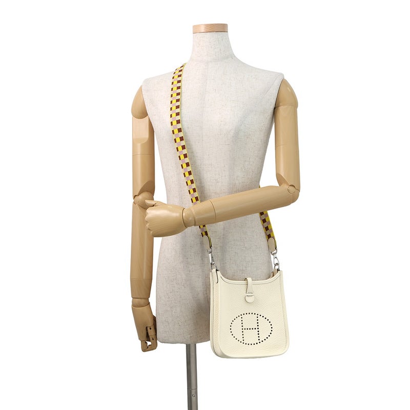 エルメス エブリンTPM アマゾンマキシ・カドリーユ  ナタ/シルバー金具 トリヨンクレマンス U刻印