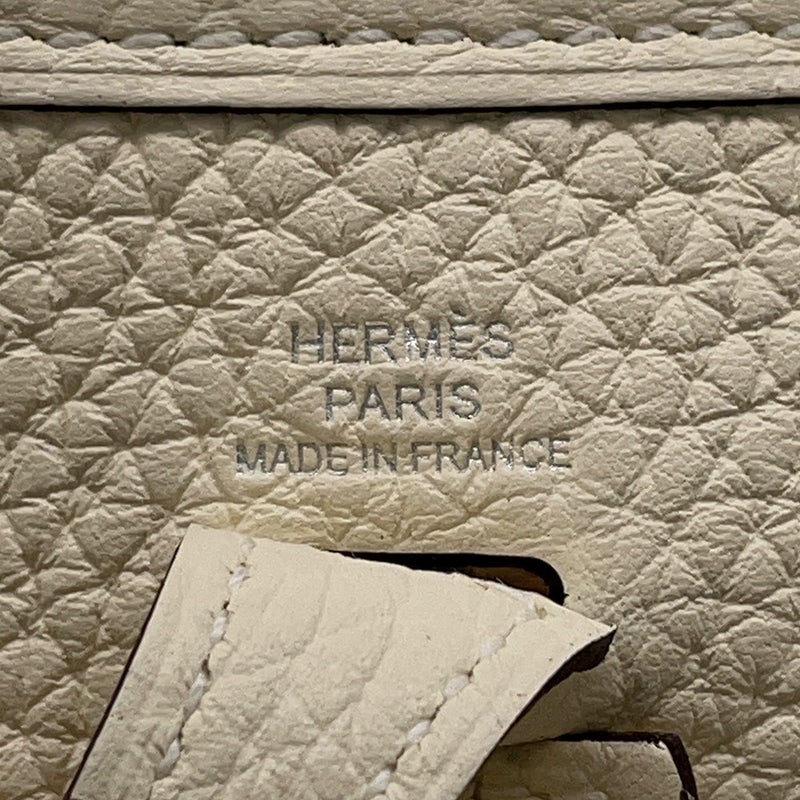 エルメス エブリンTPM アマゾンマキシ・カドリーユ  ナタ/シルバー金具 トリヨンクレマンス U刻印