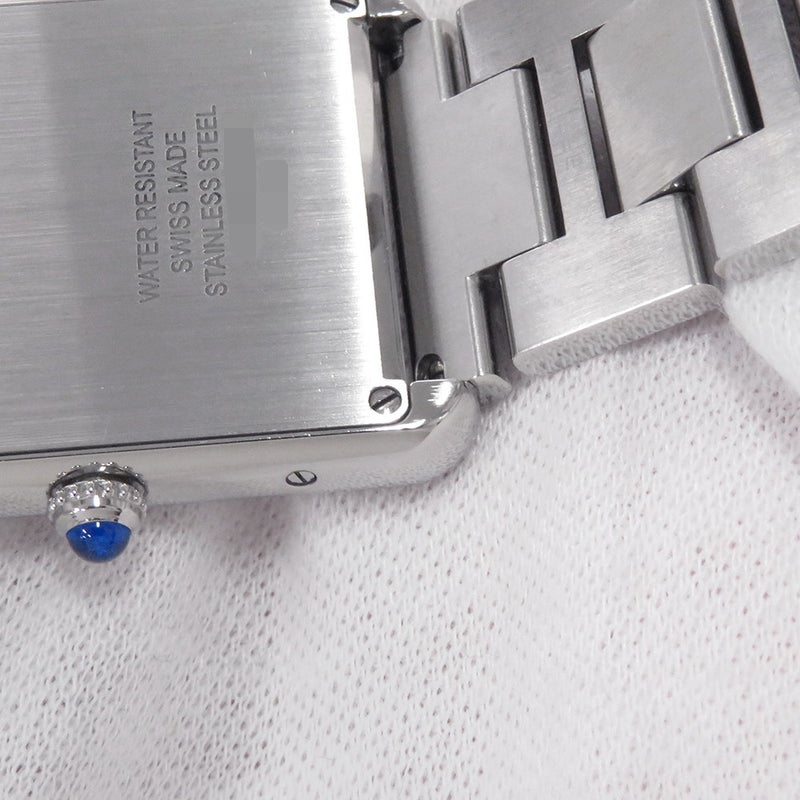 カルティエ タンク ソロ ウォッチ LM W5200014 Cartier 腕時計 ウォッチ クォーツ シルバー文字盤