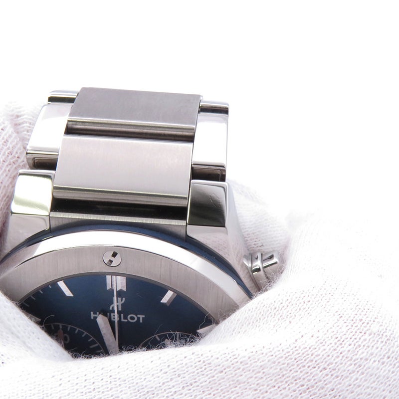 ウブロ クラシック フュージョン クロノグラフ 520.NX.7170.NX HUBLOT 腕時計 ウォッチ ブルー文字盤