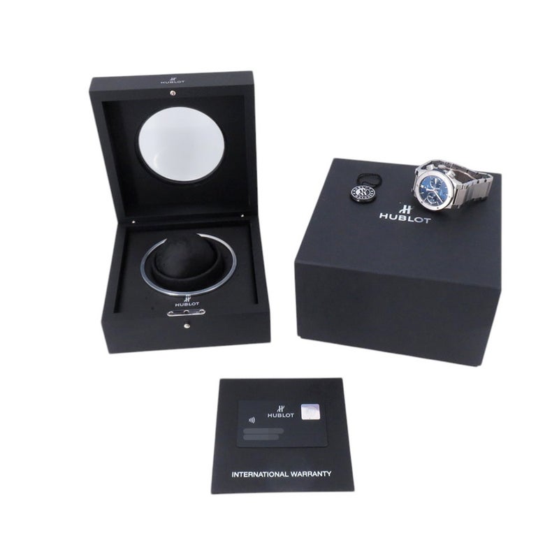 ウブロ クラシック フュージョン クロノグラフ 520.NX.7170.NX HUBLOT 腕時計 ウォッチ ブルー文字盤