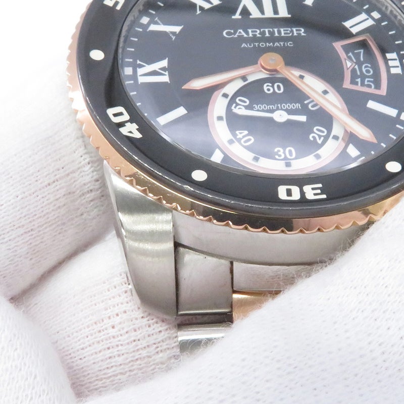 カルティエ カリブル ドゥ カルティエ ダイバー W7100054 Cartier 腕時計 ウォッチ 黒文字盤