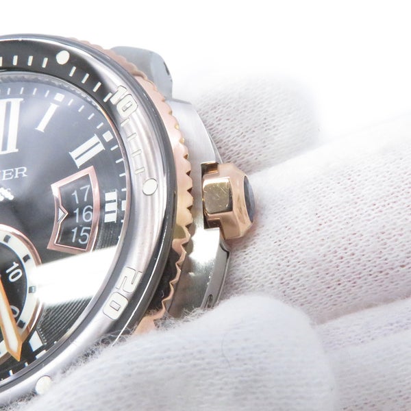 カルティエ カリブル ドゥ カルティエ ダイバー W7100054 Cartier 腕時計 ウォッチ 黒文字盤