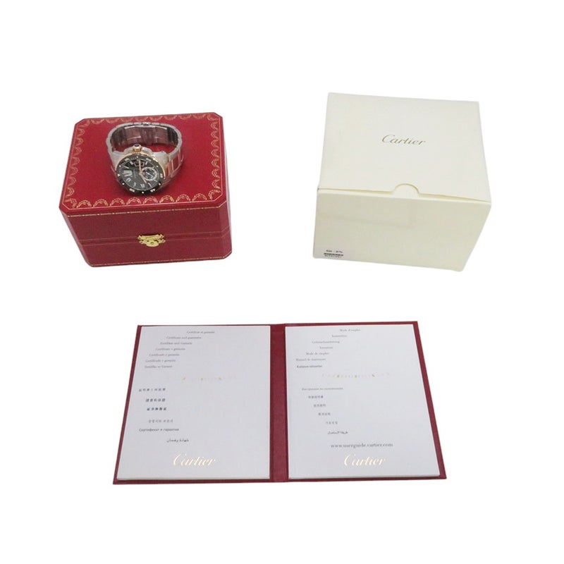 カルティエ カリブル ドゥ カルティエ ダイバー W7100054 Cartier 腕時計 ウォッチ 黒文字盤