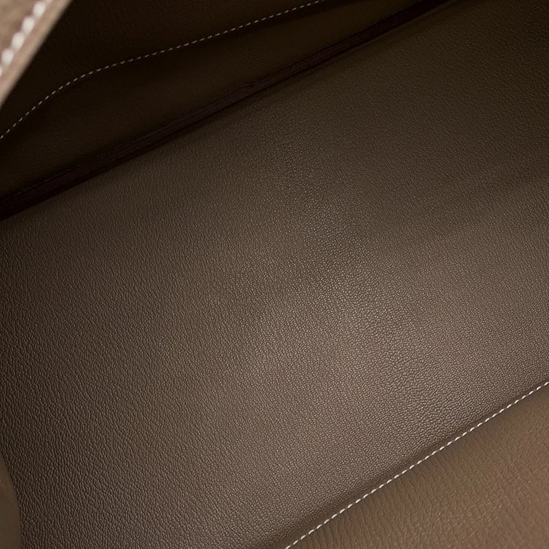 エルメス バーキン40 エトゥープ/ゴールド金具 トゴ W刻印 HERMES Birkin ハンドバッグ