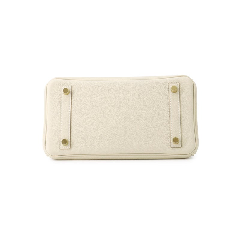 エルメス バーキン25 クレ/ゴールド金具 トゴ G刻印 HERMES Birkin ハンドバッグ